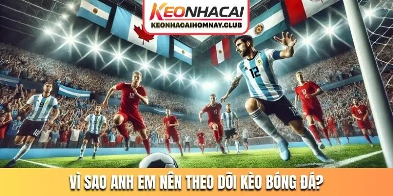 vi sao anh em nen theo doi keo bong da Vì sao anh em nên theo dõi kèo bóng đá?