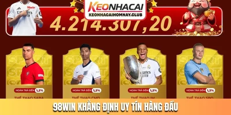 98WIN khẳng định uy tín hàng đầu